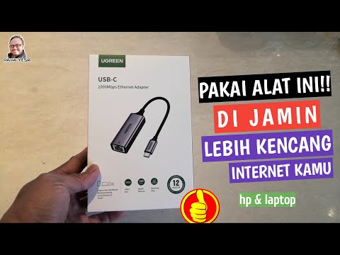 kartu ethernet yang dipasangkan ke dalam slot tambahan komputer untuk